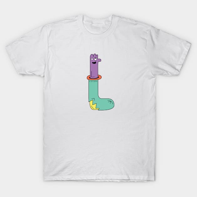 Sock Monster T-Shirt by now83